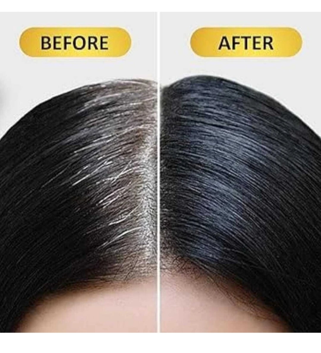 Black hair magical Colour dye Stick - Instant Grey Coverage | TYXXA STORE