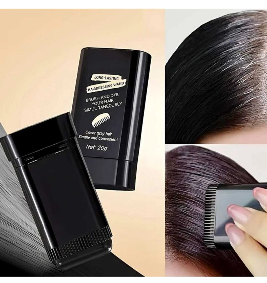 Black hair magical Colour dye Stick - Instant Grey Coverage | TYXXA STORE