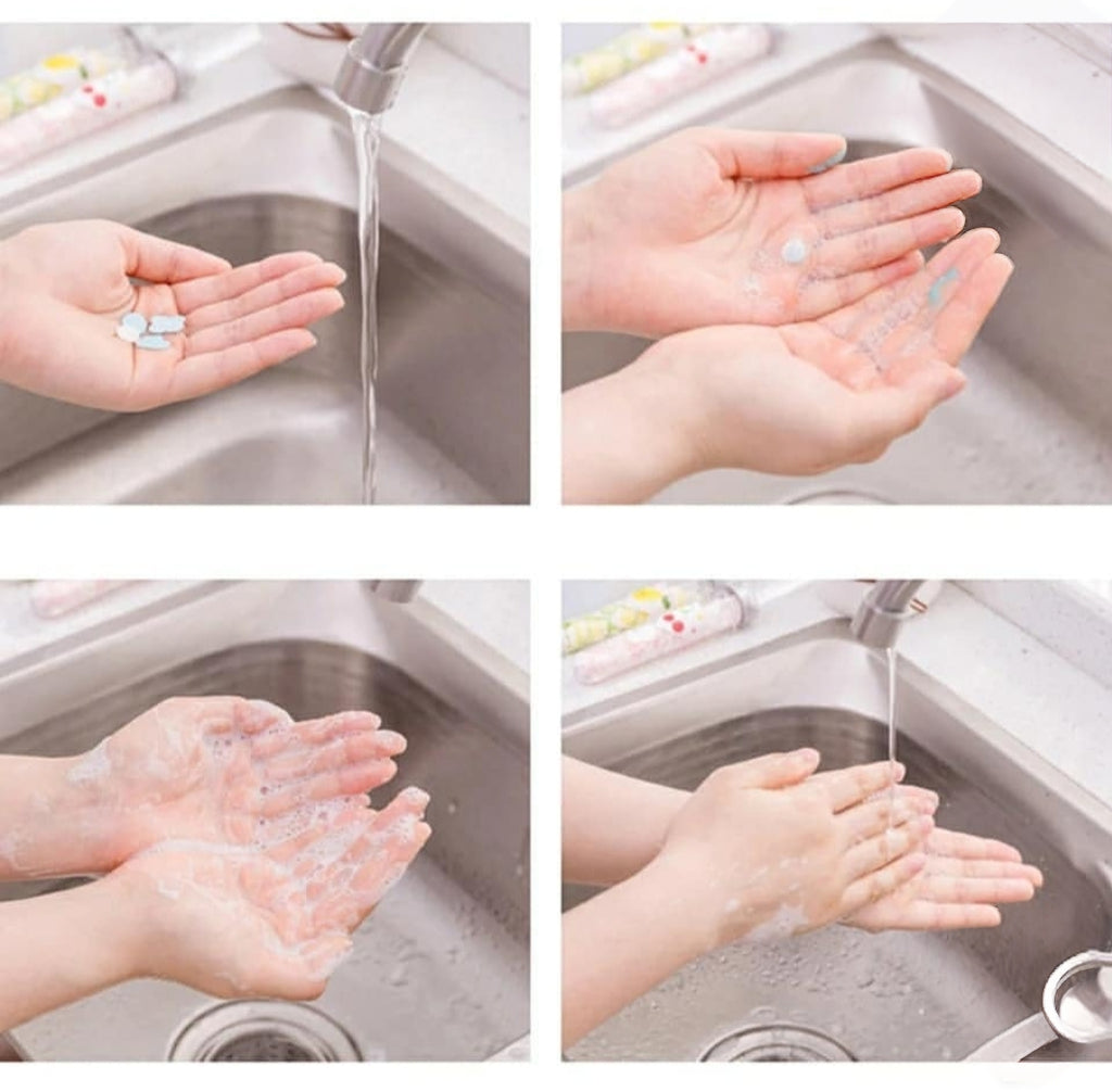 Paper Soap Tube - Travel Friendly Soap Sheets | TYXXA STORE